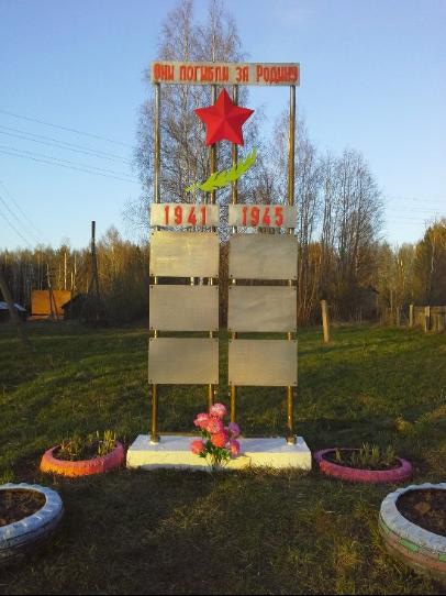 Памятник землякам, погибшим в годы Великой Отечественной войны