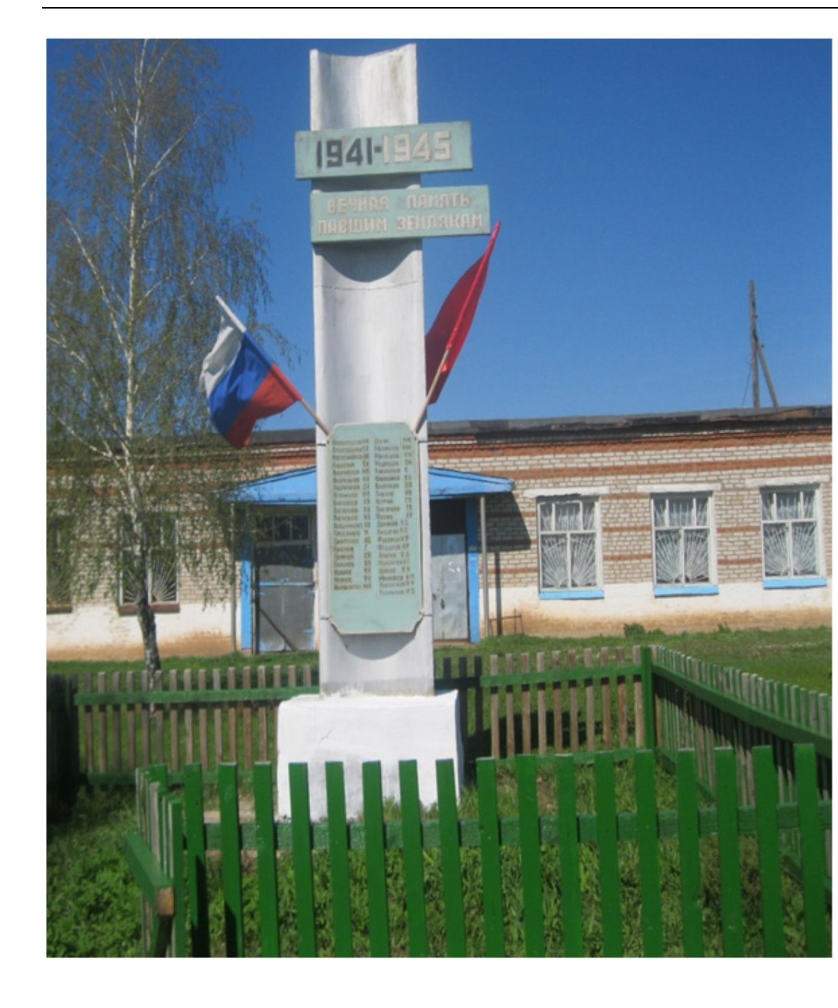 Памятник павшим солдатам-героям в годы Великой Отечественной войны 1941-1945 гг.