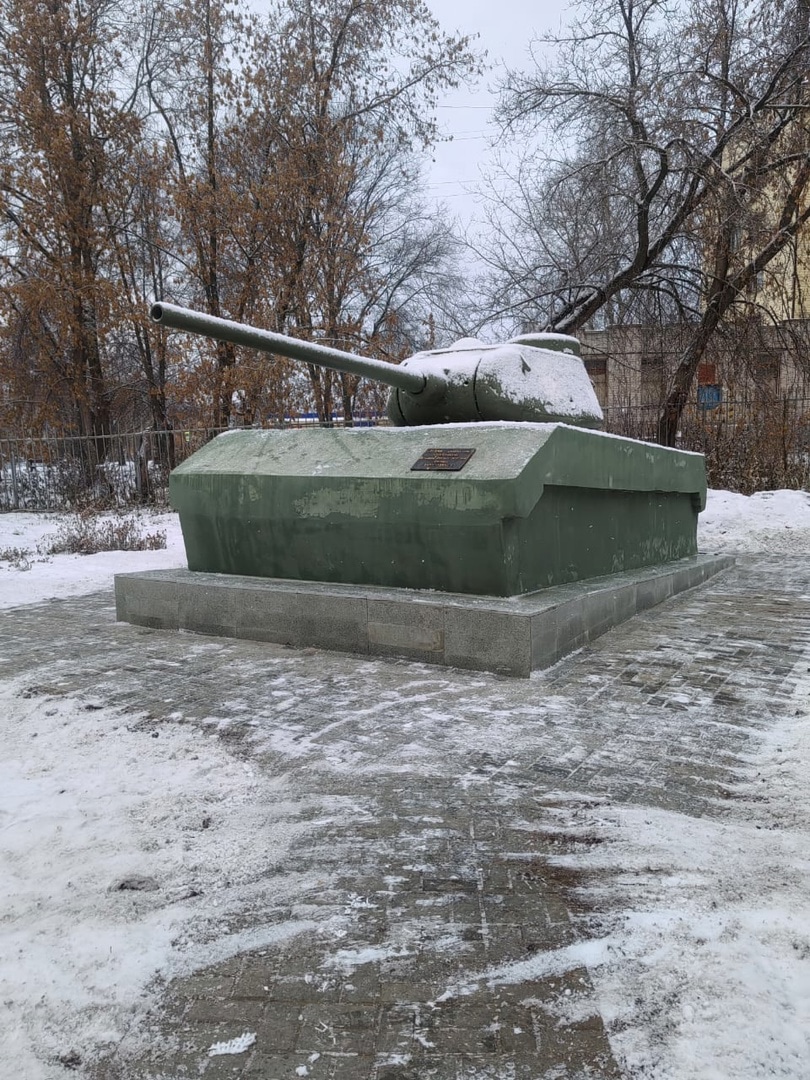 Памятник героям-танкистам, участникам Великой Отечественной войны