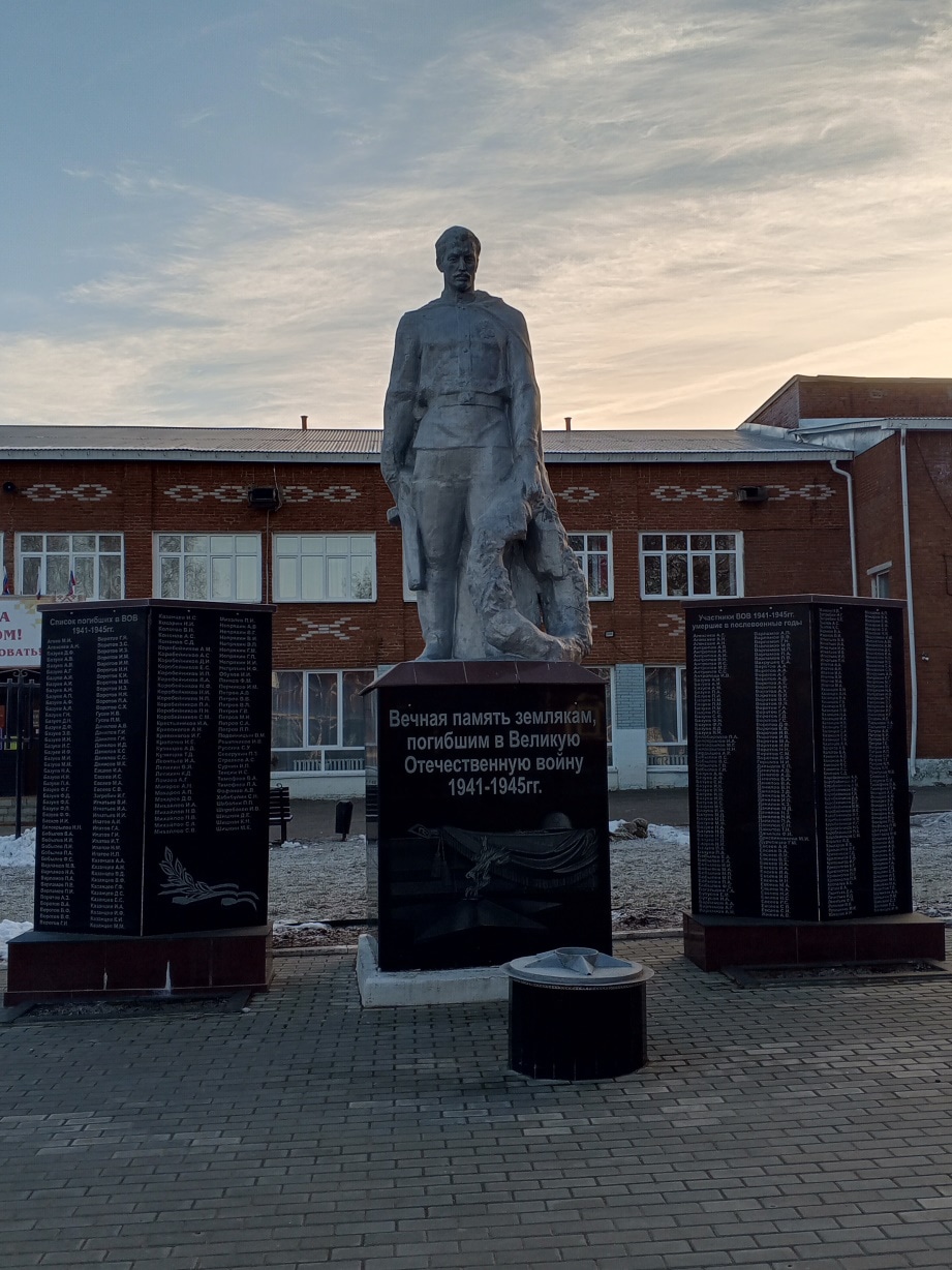 Памятник павшим в боях за Родину в годы Великой Отечественной войны