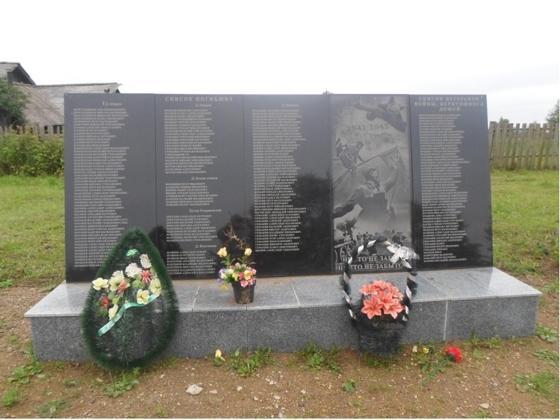 Памятник фронтовикам, погибшим в годы Великой Отечественной войны