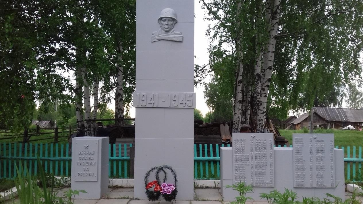 Памятник землякам, погибшим в годы Великой Отечественной войны