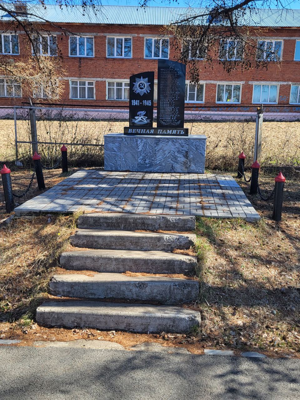 Памятник Павшим героям в годы Великой Отечественной войны 1941-1945 гг.